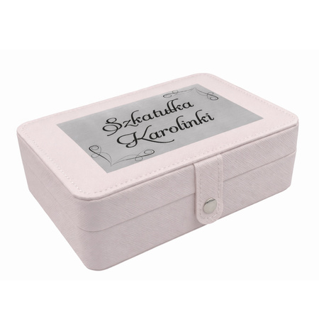 Szkatułka na BIŻUTERIĘ organizer GRAWER prezent