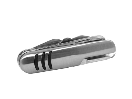 Scyzoryk multitool z GRAWEREM na prezent metalowy podręczny gadżet dla taty