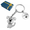 Brelok do kluczy piesek breloczek PIES z GRAWEREM