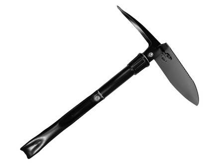 Saperka, kilof, piła składana z pokrowcem survival