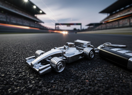 Brelok do kluczy z GRAWEREM bolid formuła 1 jeden F1 wyścigówka na prezent