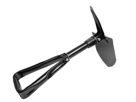 Saperka, kilof, piła składana z pokrowcem survival