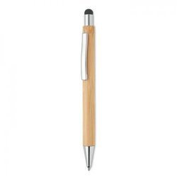 Długopis bambusowy z rysikiem do ekranów dotykowych