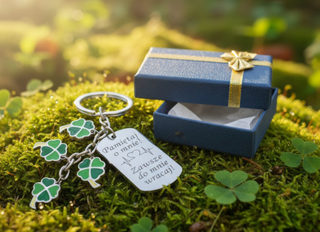 Brelok do kluczy KONICZYNKI nieśmiertelnik GRAWER