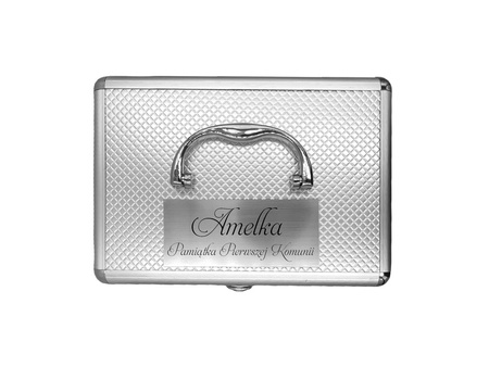 Kuferek szkatułka na biżuterię drobiazgi z GRAWEREM na  prezent