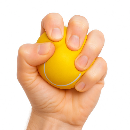 Piłka antystresowa TENIS – miękka piłka do ugniatania, antystres