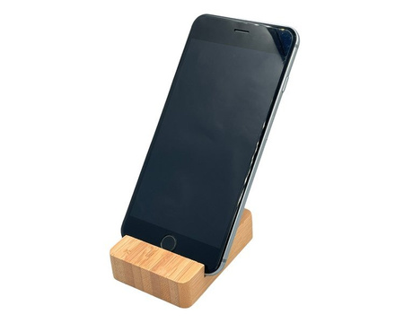 Bambusowy stojak podstawka na telefon GRAWER 