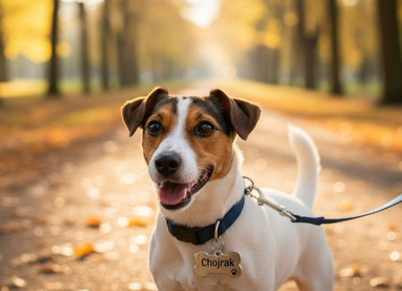 Adresówka METAL Identyfikator Kość dla Psa Kota