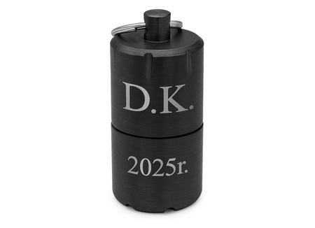 Mini zapalniczka benzynowa brelok biwak z GRAWEREM na prezent gadżet