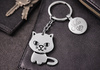 Brelok do kluczy kotek breloczek KOT z GRAWEREM