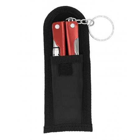 MULTITOOL minibrelok kombinerki nóż latarka grawer