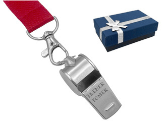 GWIZDEK METALOWY GRAWER PREZENT DLA TRENERA smycz
