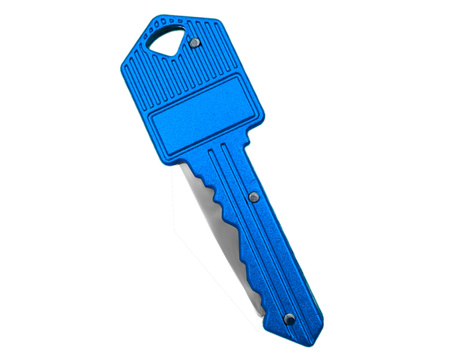 Brelok do kluczy kluczyk nóż scyzoryk GRAWER blue